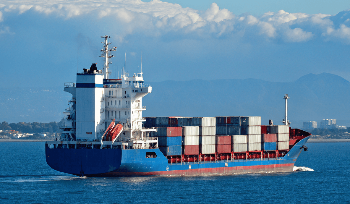 Azurite Logistics cargo ship