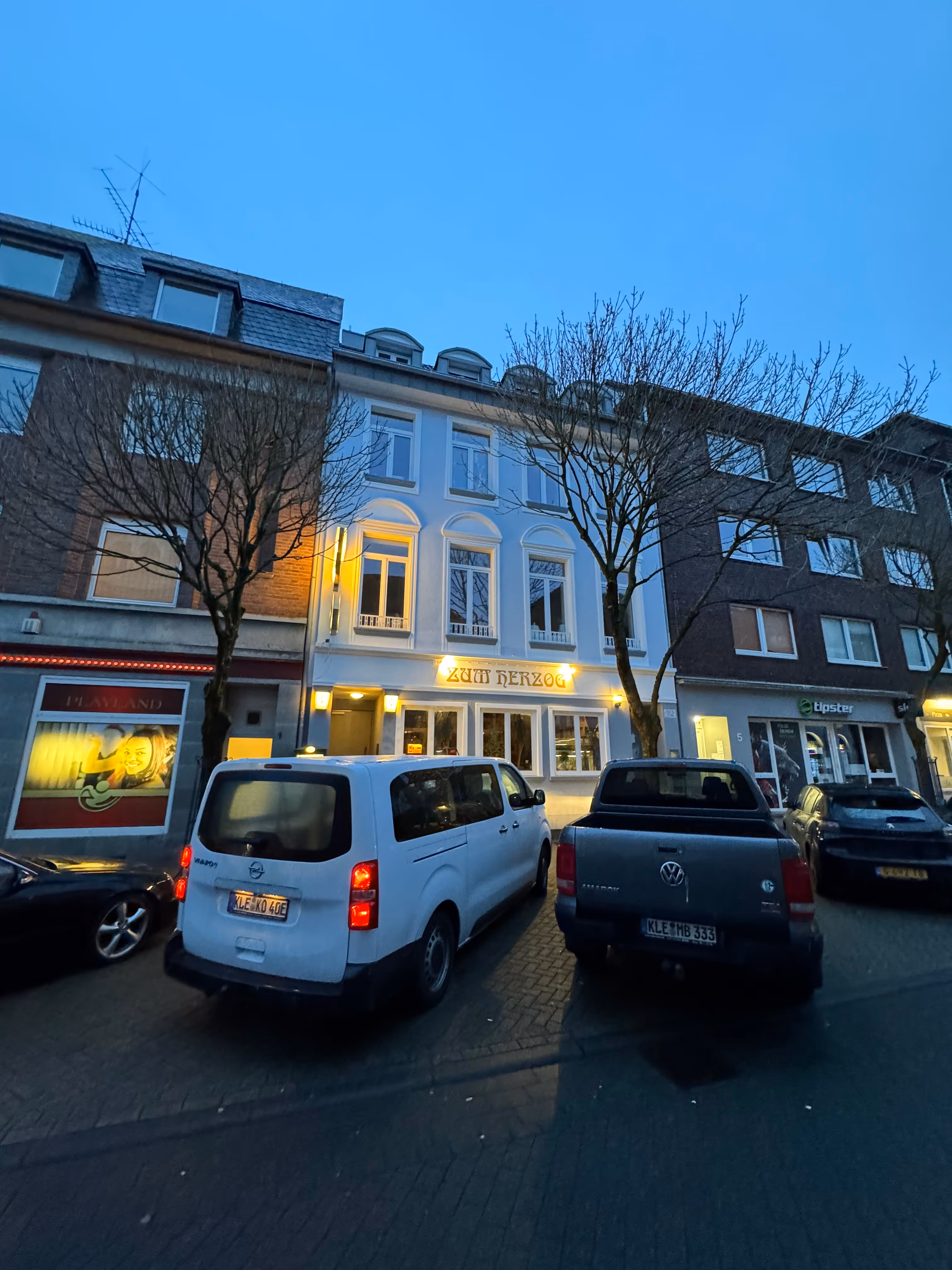 Fassadenerneuerung der Gaststätte Zum Herzog