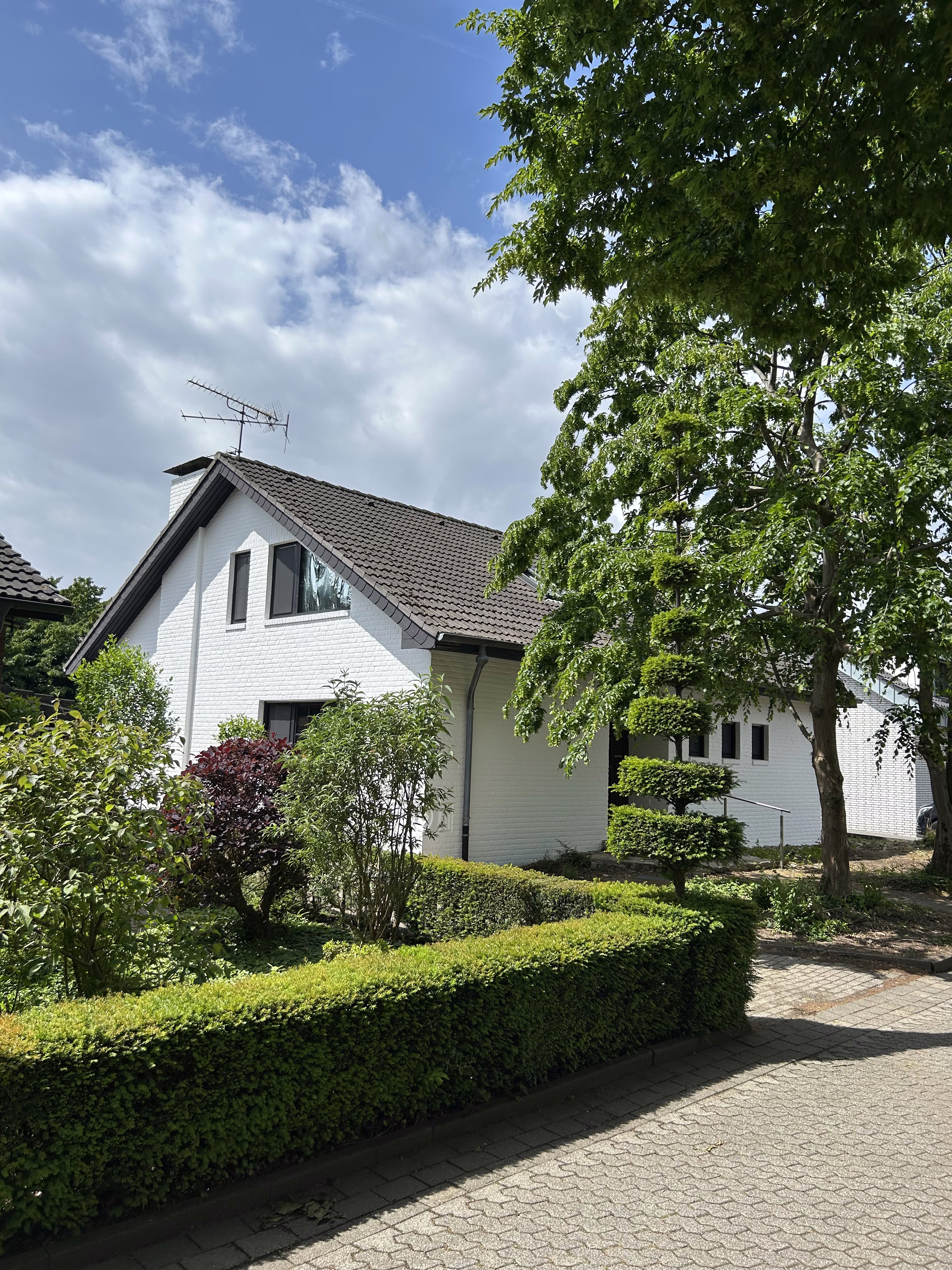 Klinkerfassade Nachher