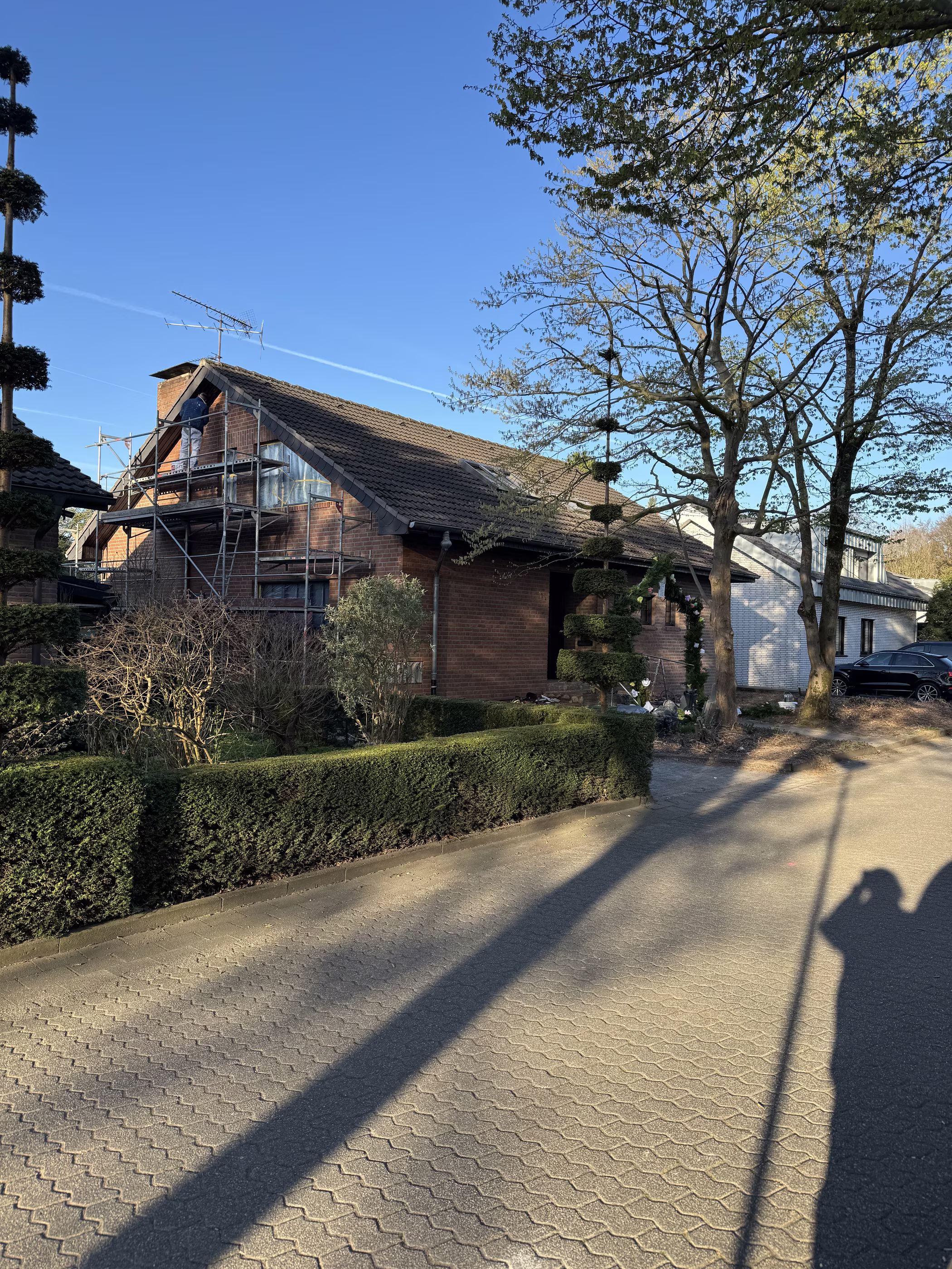 Klinkerfassade Vorher