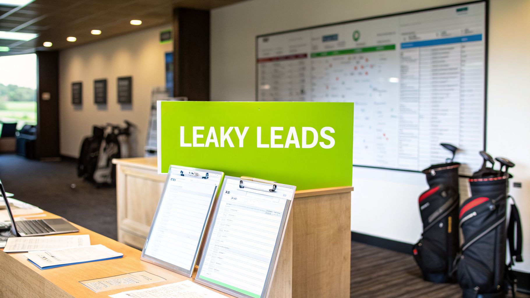 Why Golf Club Leads Don't Convert and How to Fix It