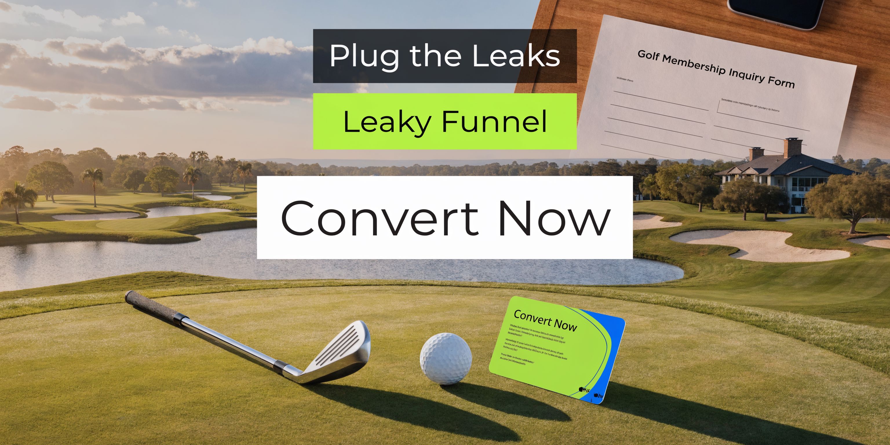 Solving Why Golf Club Leads Don’t Convert