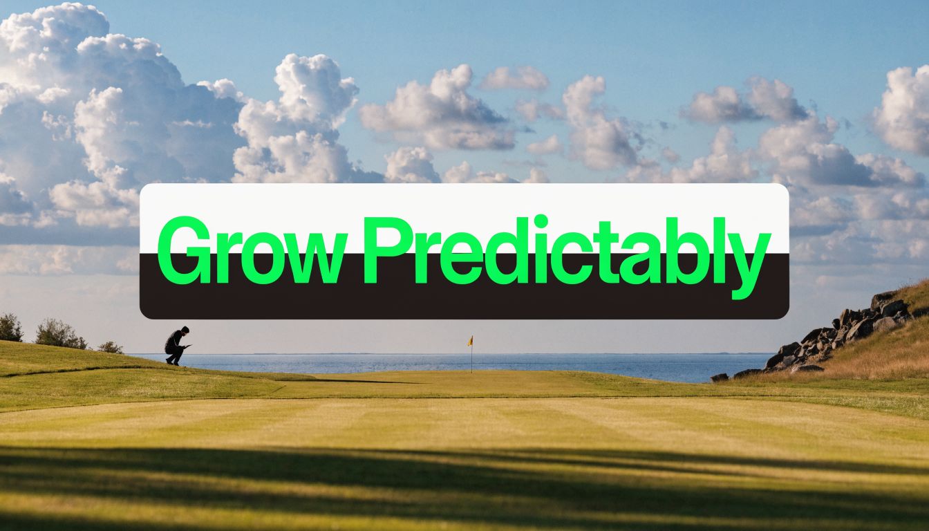 Golf Course Managers: Grow Predictably, Retain Members