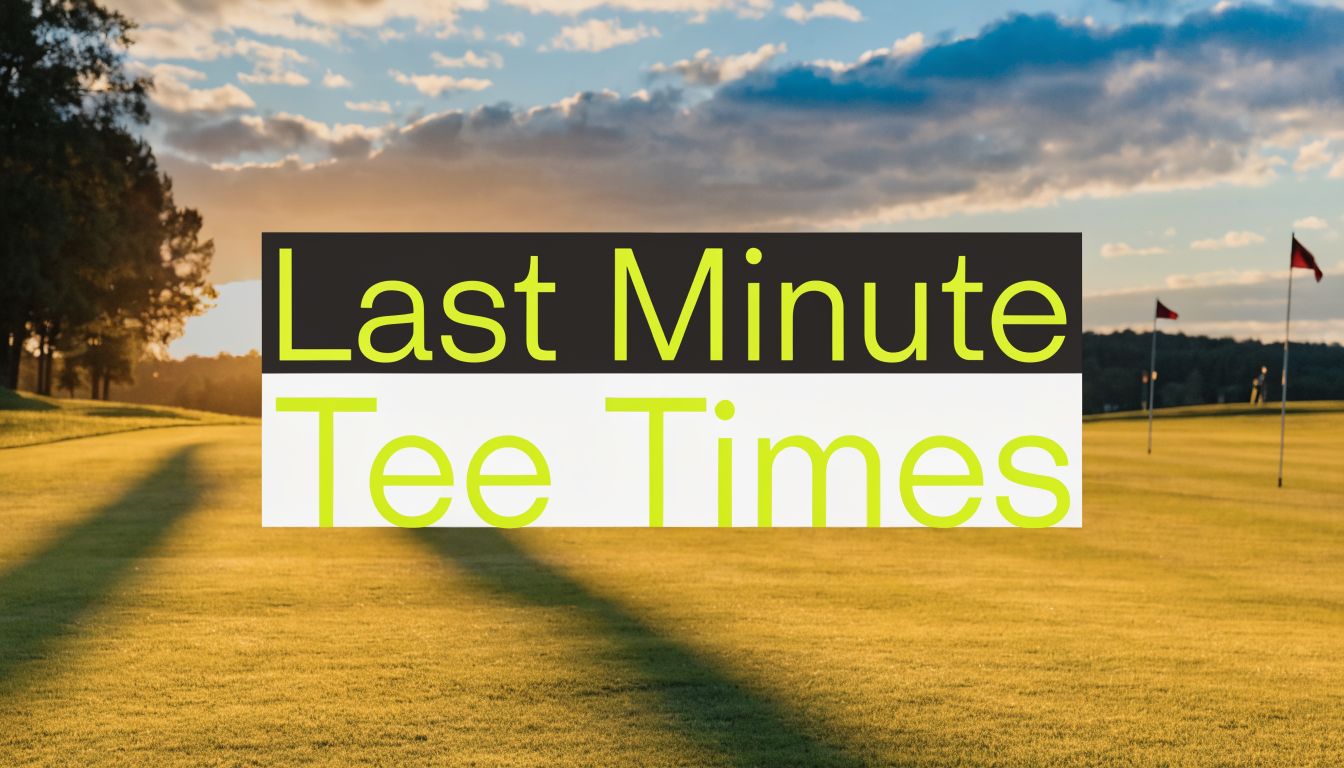 Maximize Revenue: Sell Tee Times Last Minute