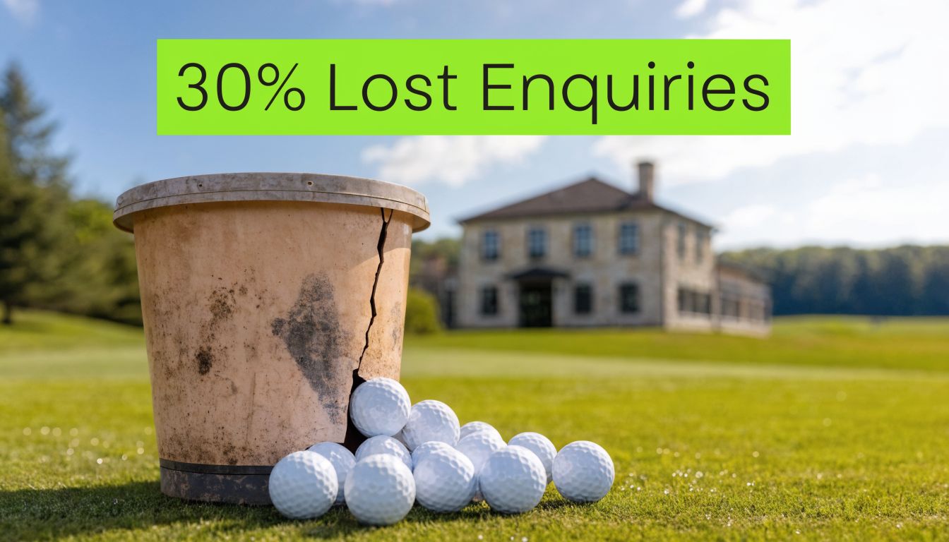 How Most Golf Clubs Lose 30% of Enquiries Without Realising”