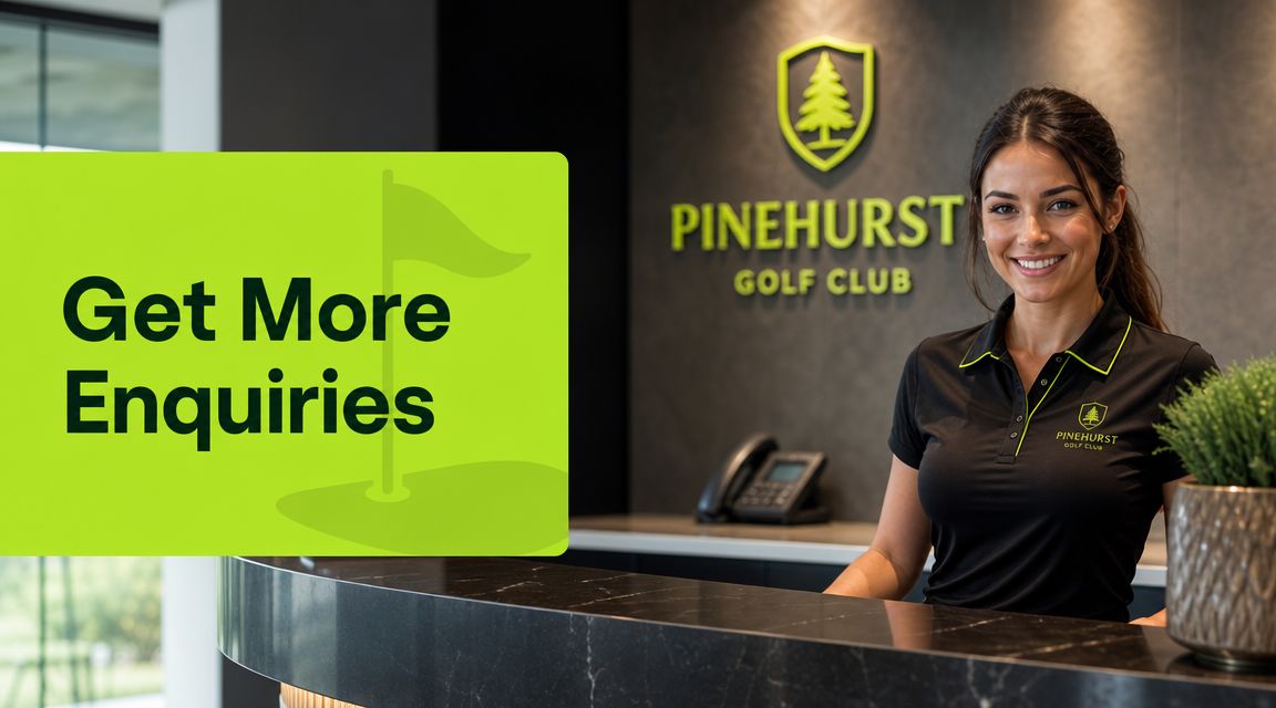 Golf Club Not Getting Enough Enquiries?