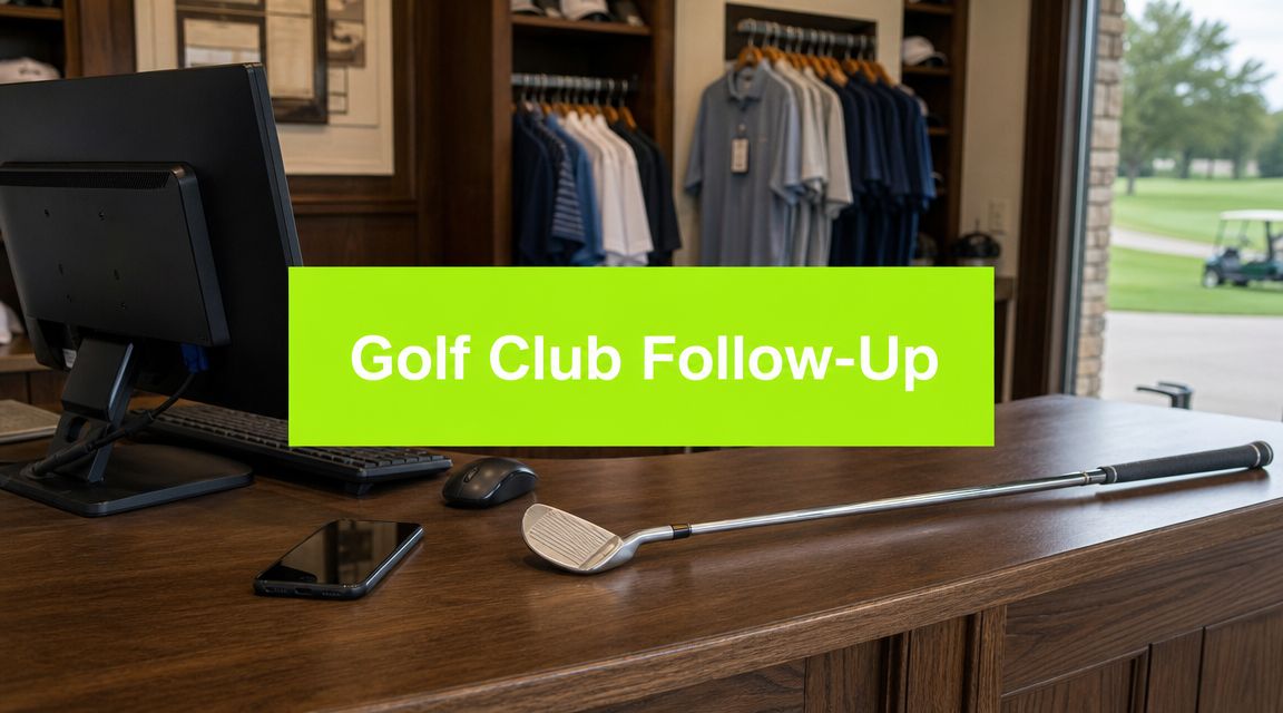 Golf Club Automated Follow Up