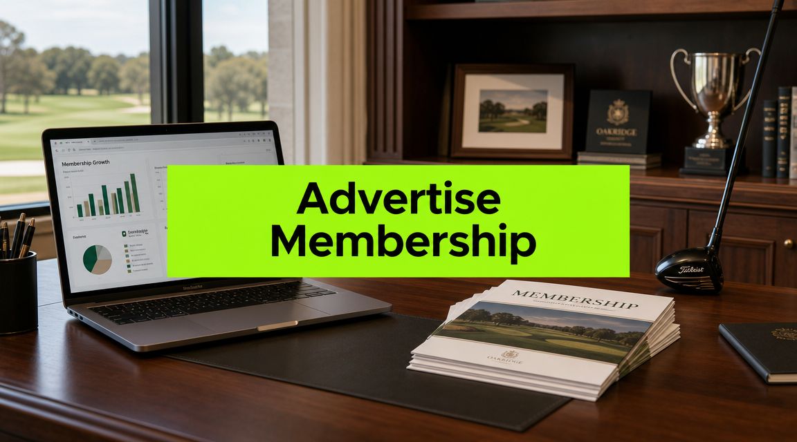 The Best Way to Advertise Golf Club Membership in 2026