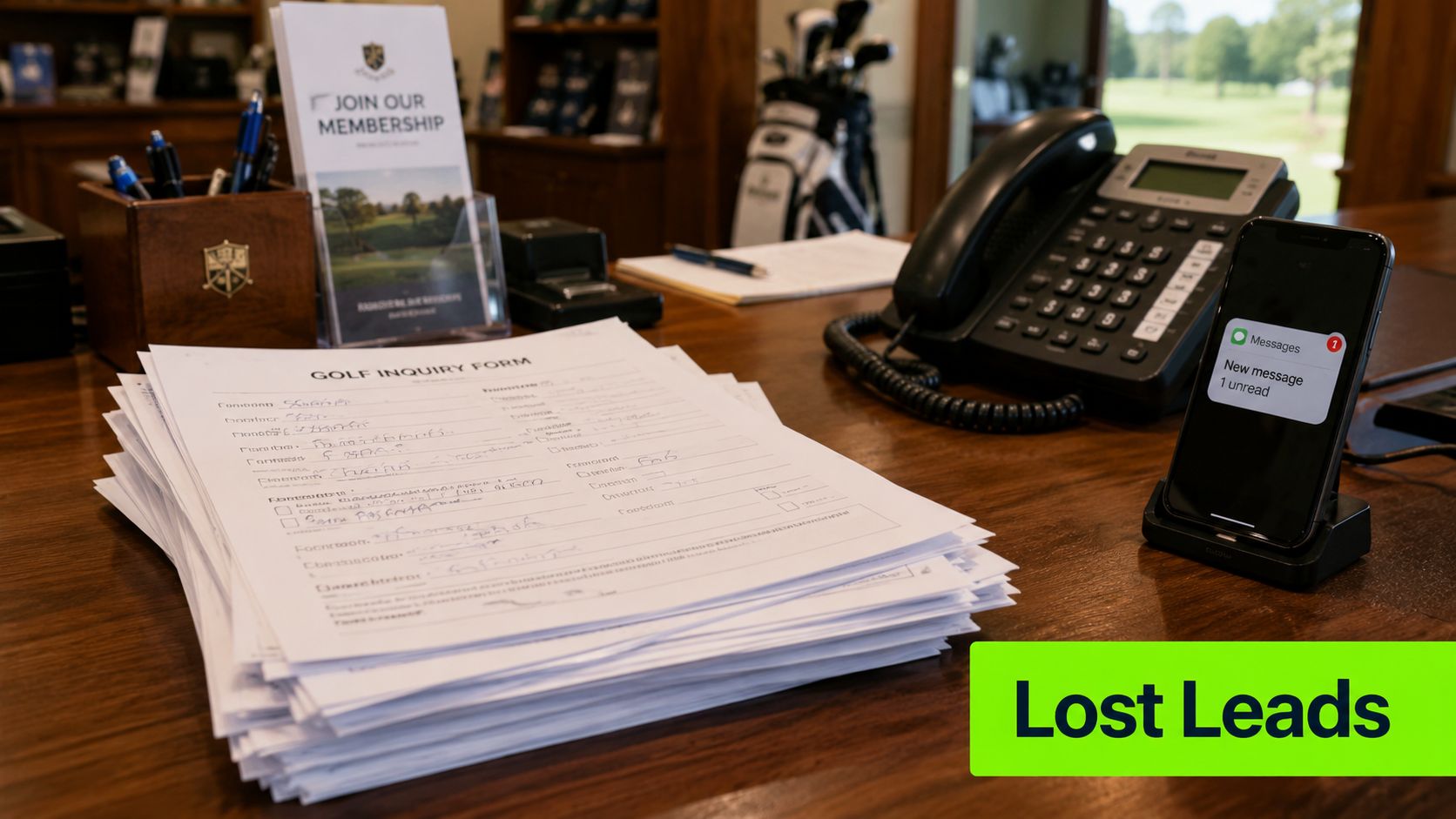 Your Club's Problem Is Not a Lack of Enquiries