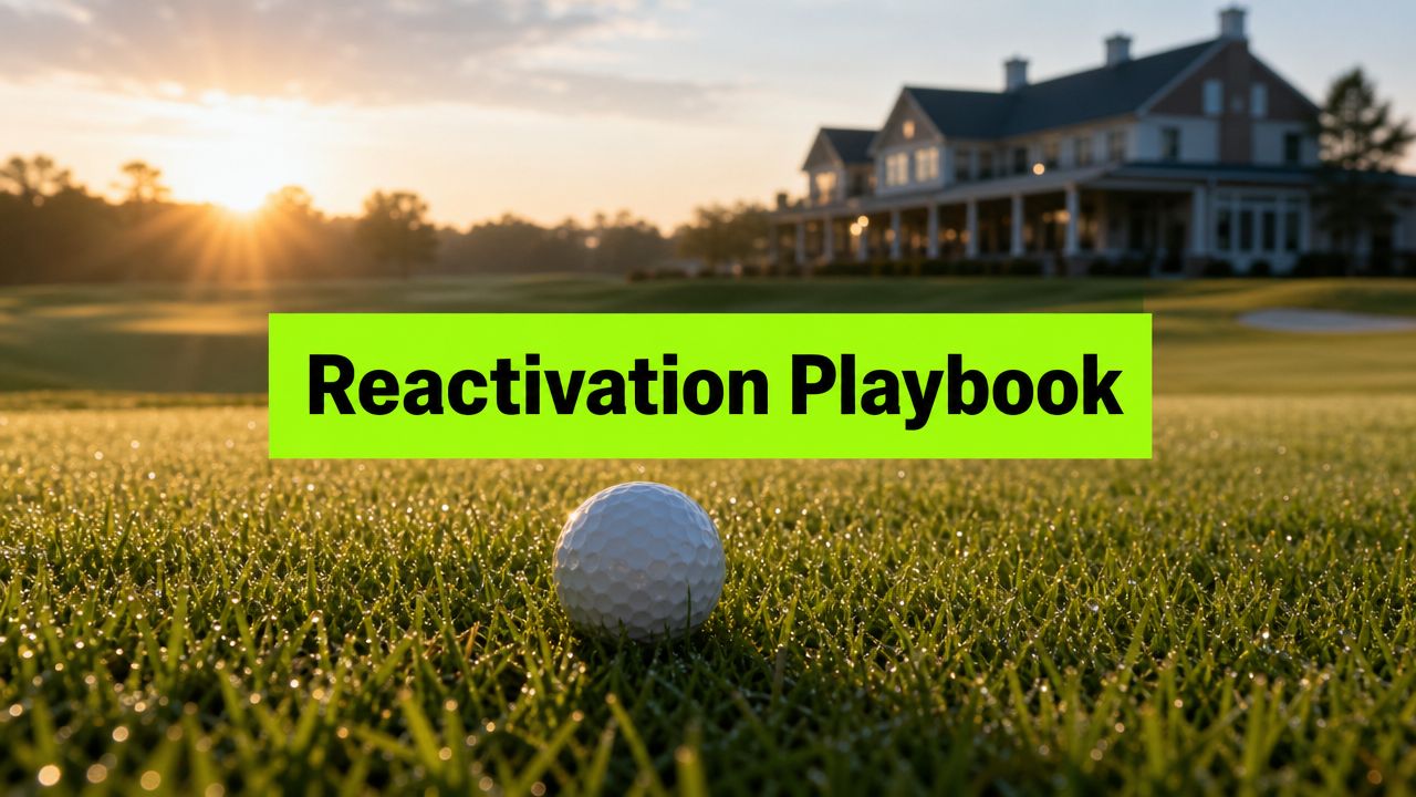 Golf Club Reactivation Campaign: A Practical Playbook