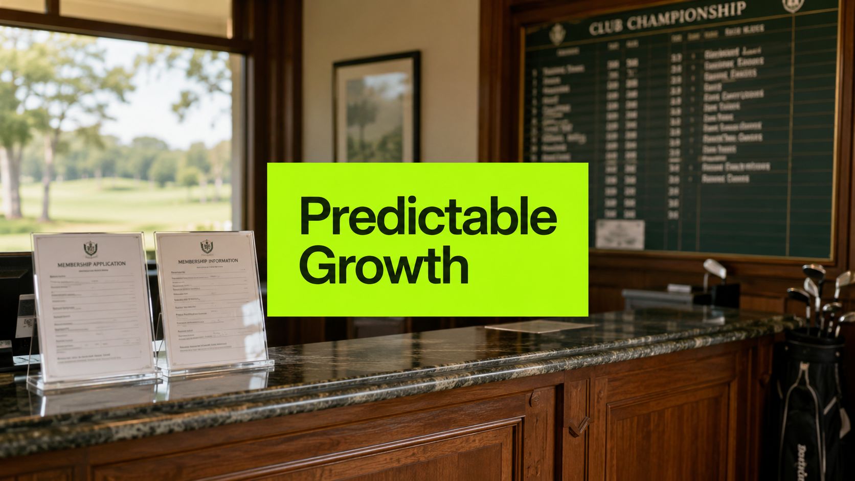 Golf Club Unpredictable Revenue: Predictable Growth in 2026