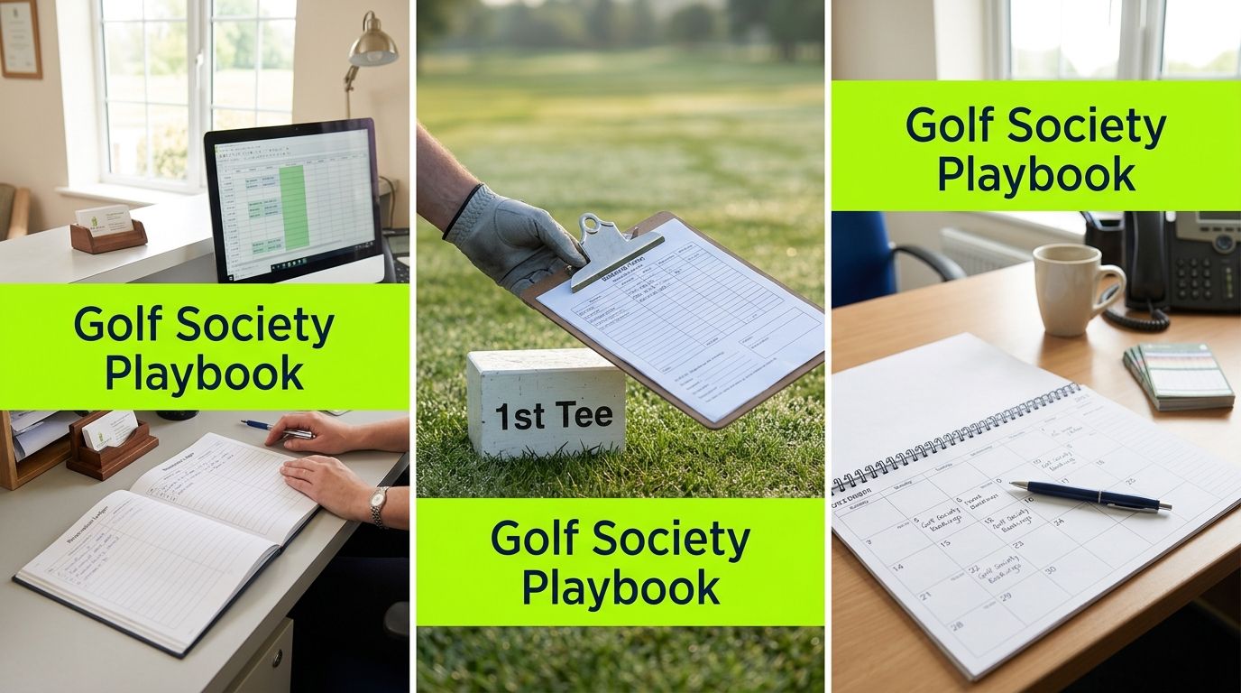 Golf Club Society Bookings: A Practical Playbook