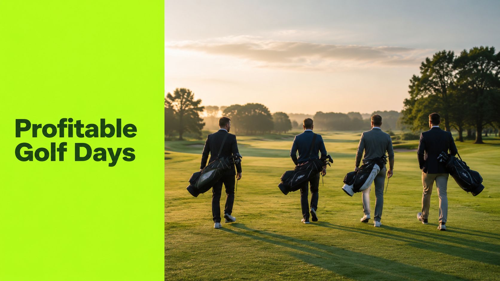 How to Run Profitable Golf Club Corporate Golf Days