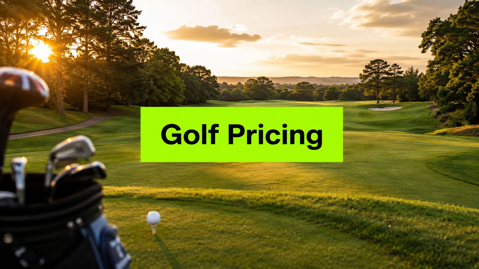 Golf Club Pricing Strategy: A Practical UK Playbook