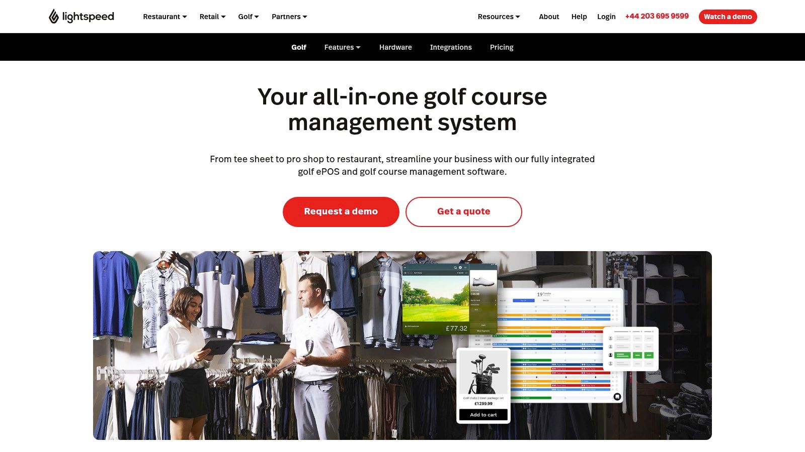 Lightspeed Golf Chronogolf