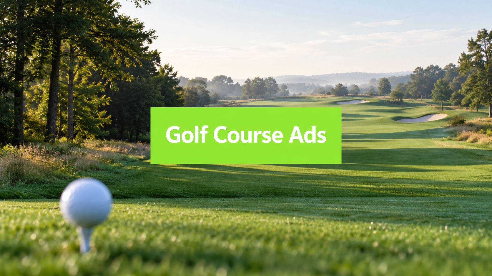 Golf Course Advertising: A Growth Club Guide
