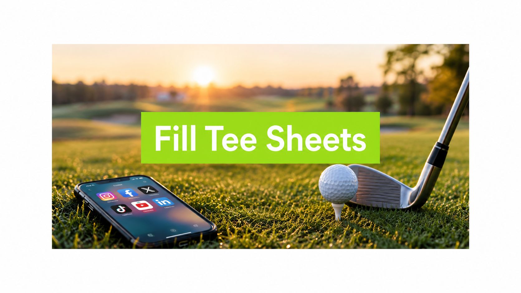 Golf Club Social Media Marketing That Fills Tee Sheets