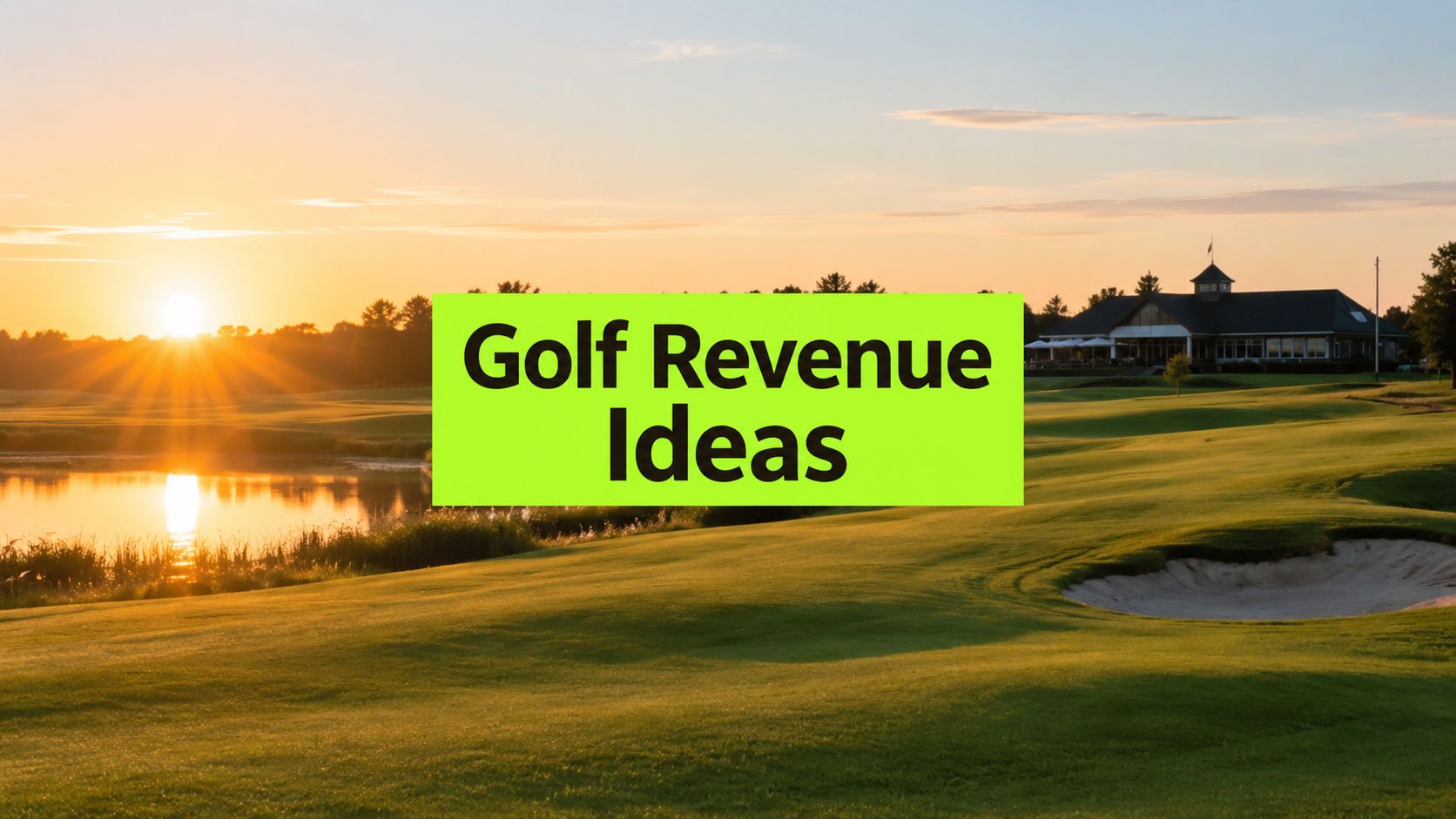10 Golf Course Revenue Ideas for UK Clubs