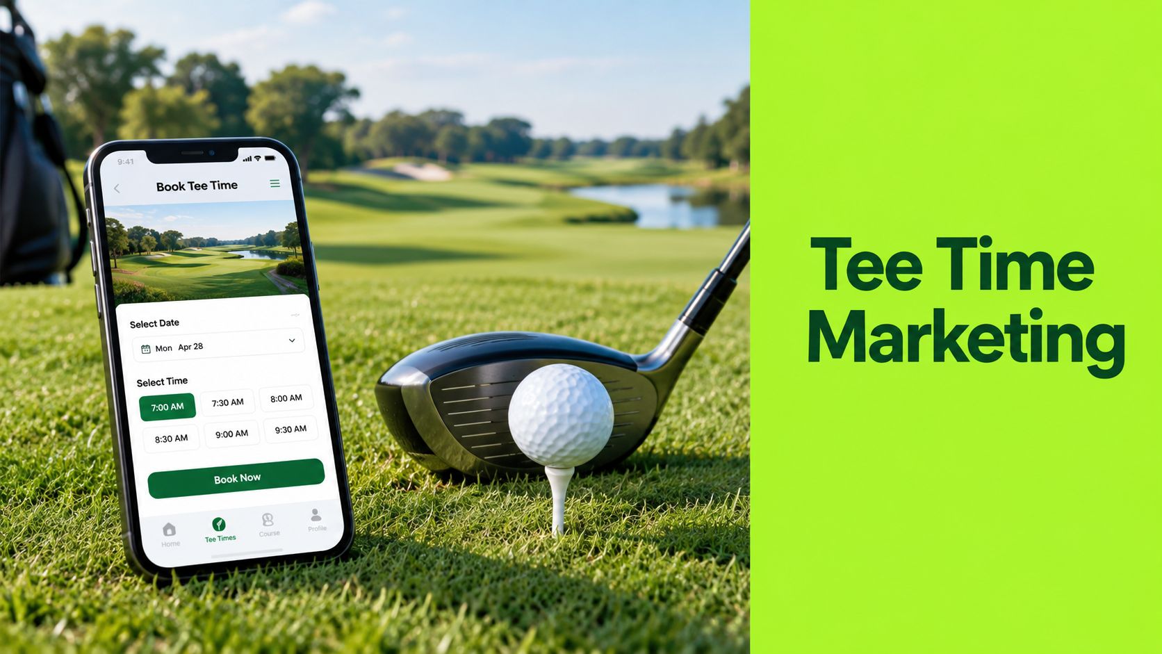 Golf Club Tee Time Marketing Strategy