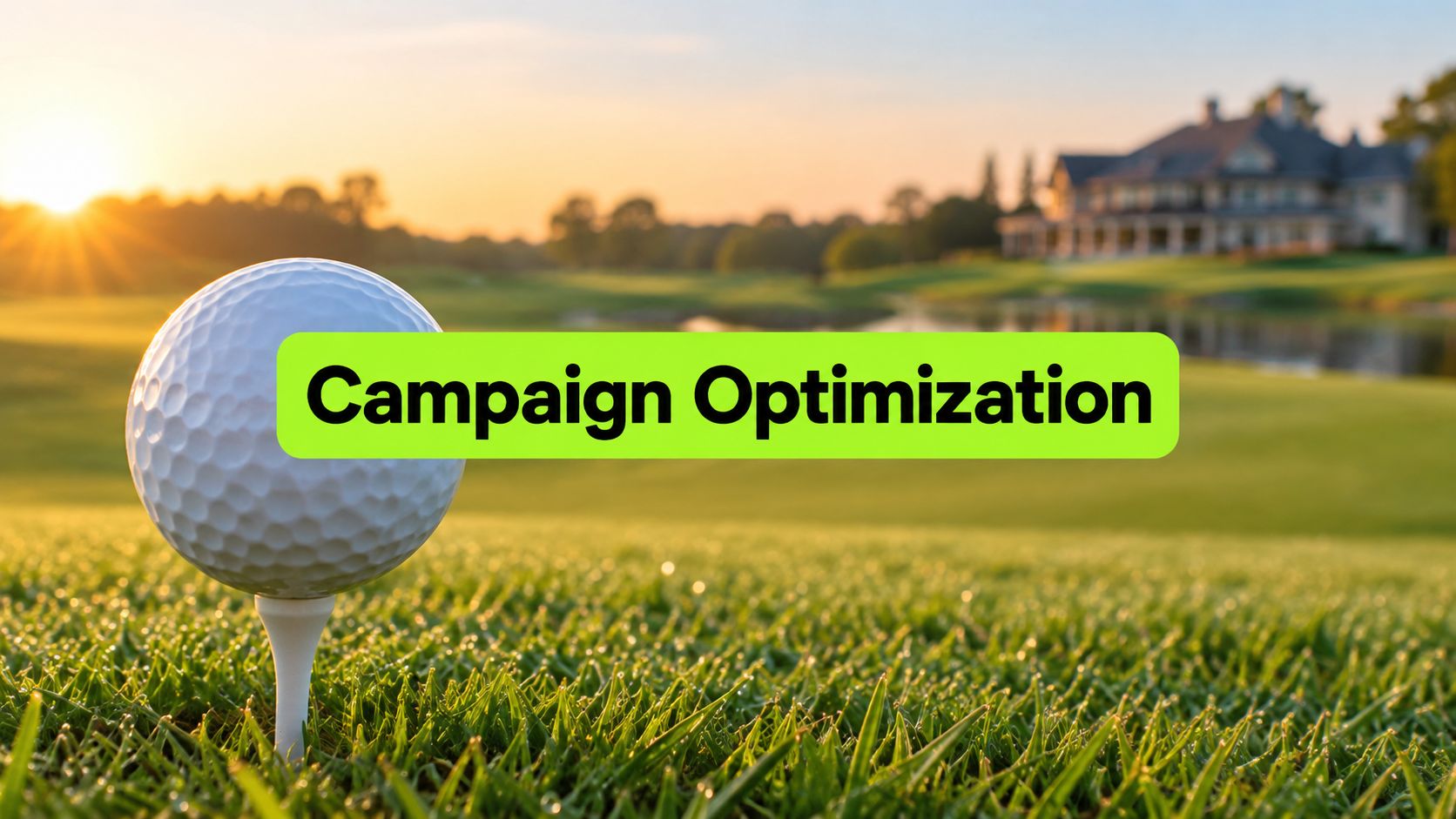Display Campaign Optimization for Golf Clubs