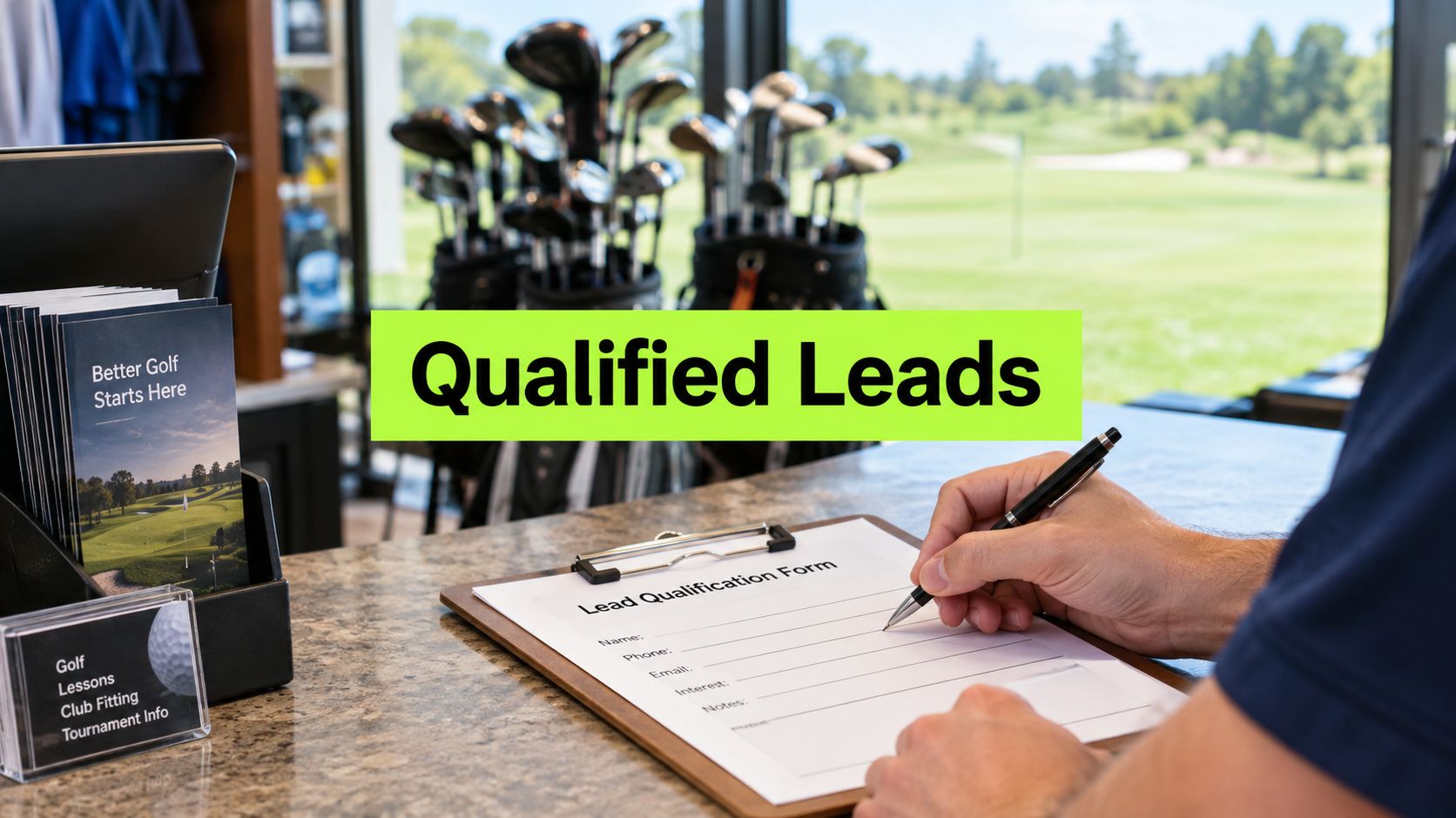 Lead Qualification Process for Golf Clubs