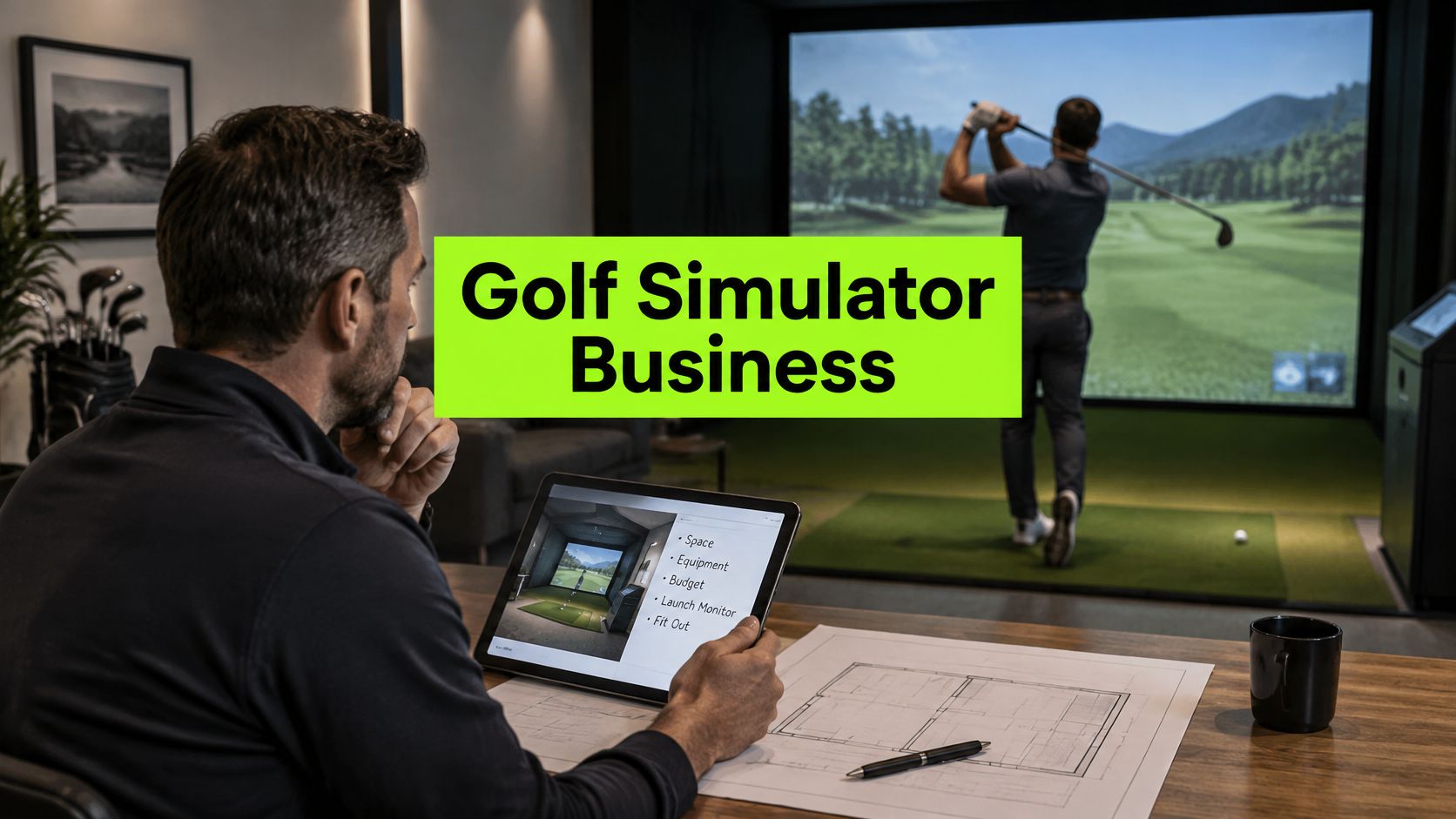 How to Start a Golf Simulator Business in the UK