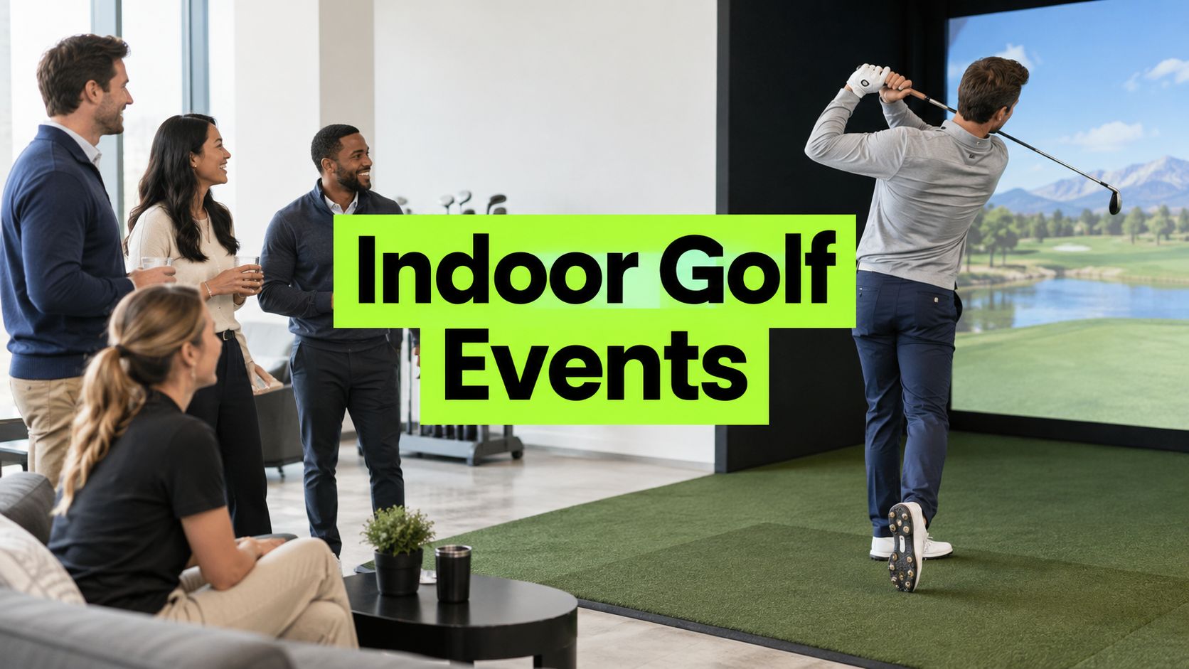 Indoor Golf Corporate Events: Formats, Costs and Planning
