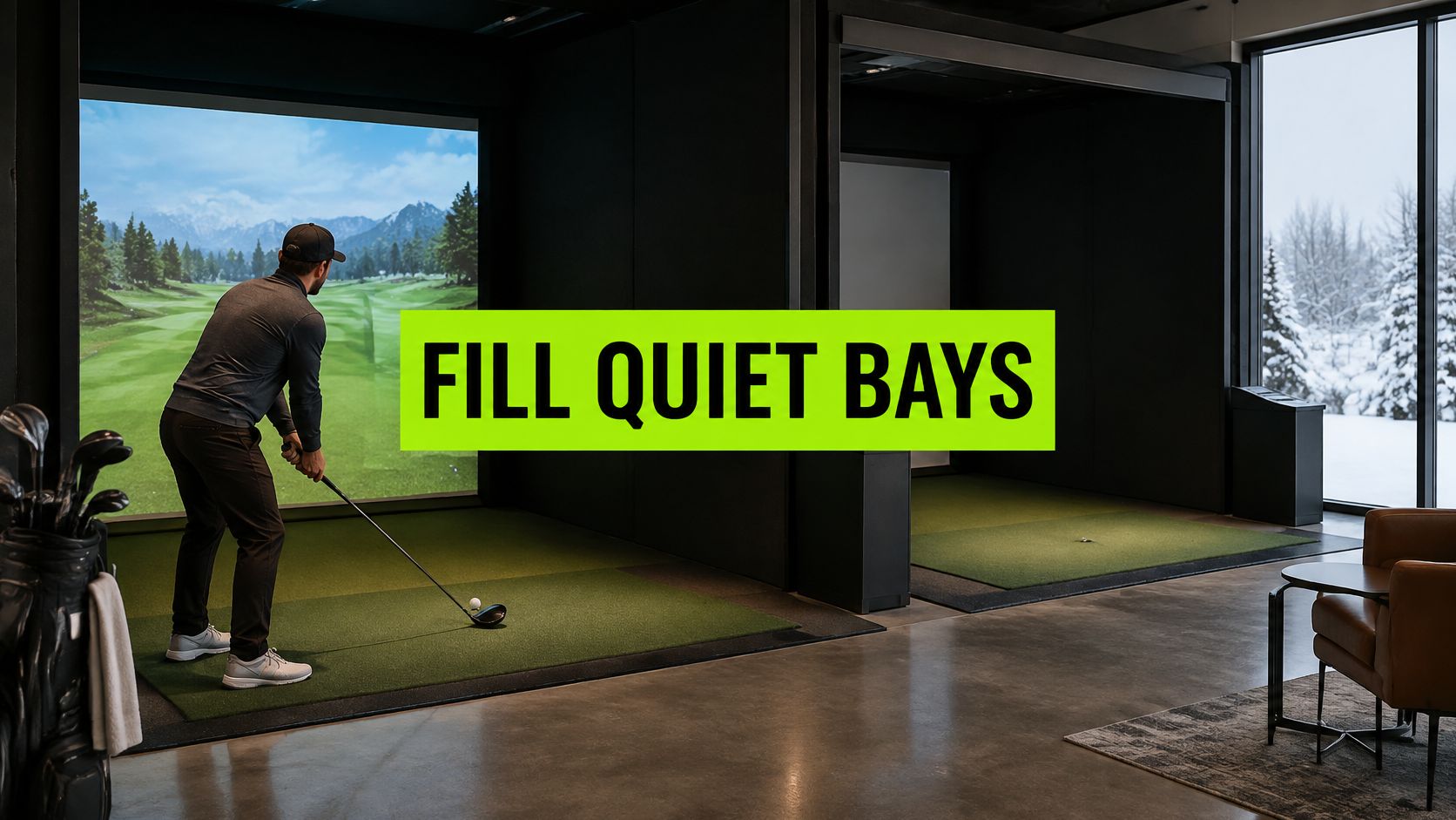 Indoor Golf Winter Marketing: 7 Ways to Fill Quiet Bays