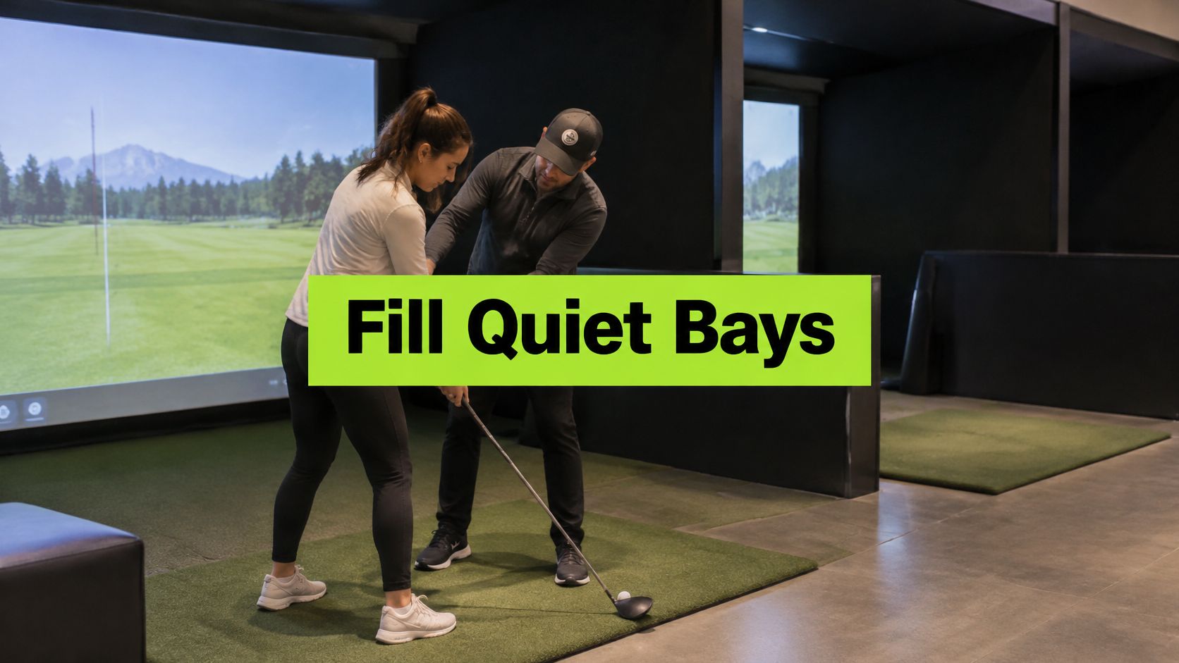 Golf Simulator Lessons Marketing: How to Fill Quiet Bays