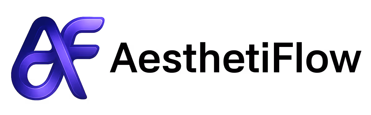 AesthetiFlow Logo