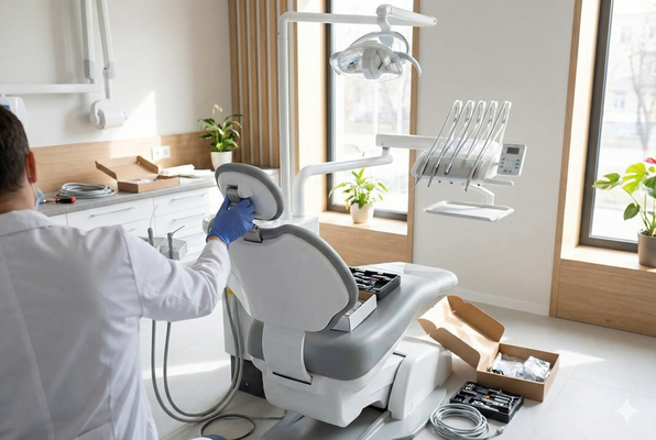 Installation d'un chirurgien dentiste