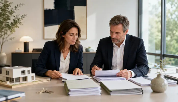 Dirigeante d’agence et expert-comptable contrôlant des dossiers de fonds clients