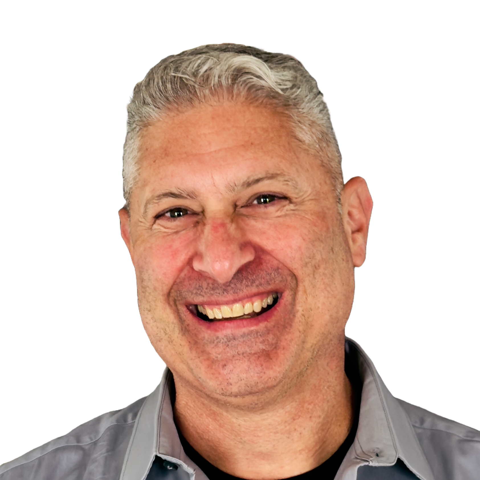 [headshot] image of customer giving a testimonial (for a ai biotech company)