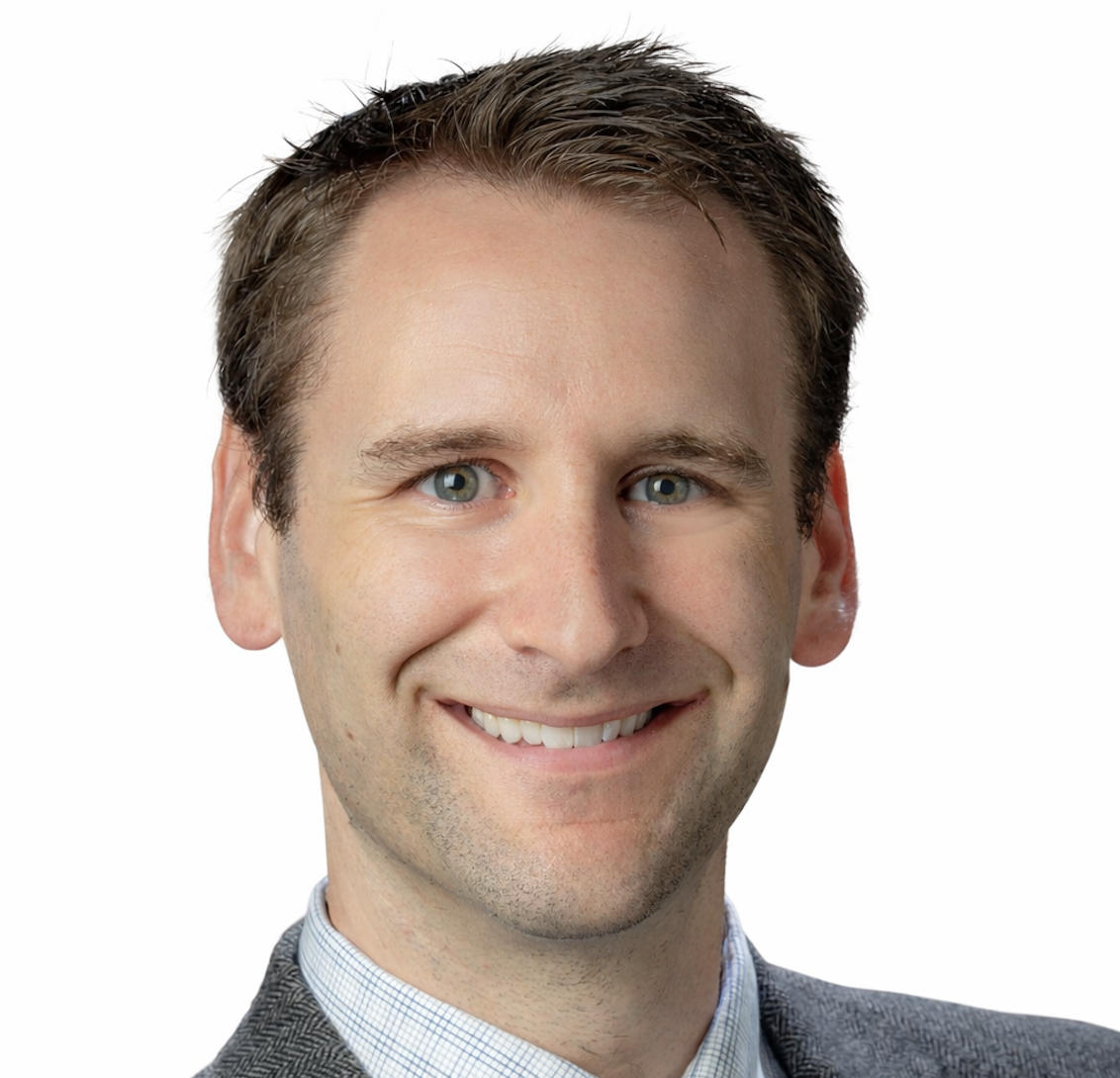 [headshot] image of customer giving a testimonial (for a ai biotech company)