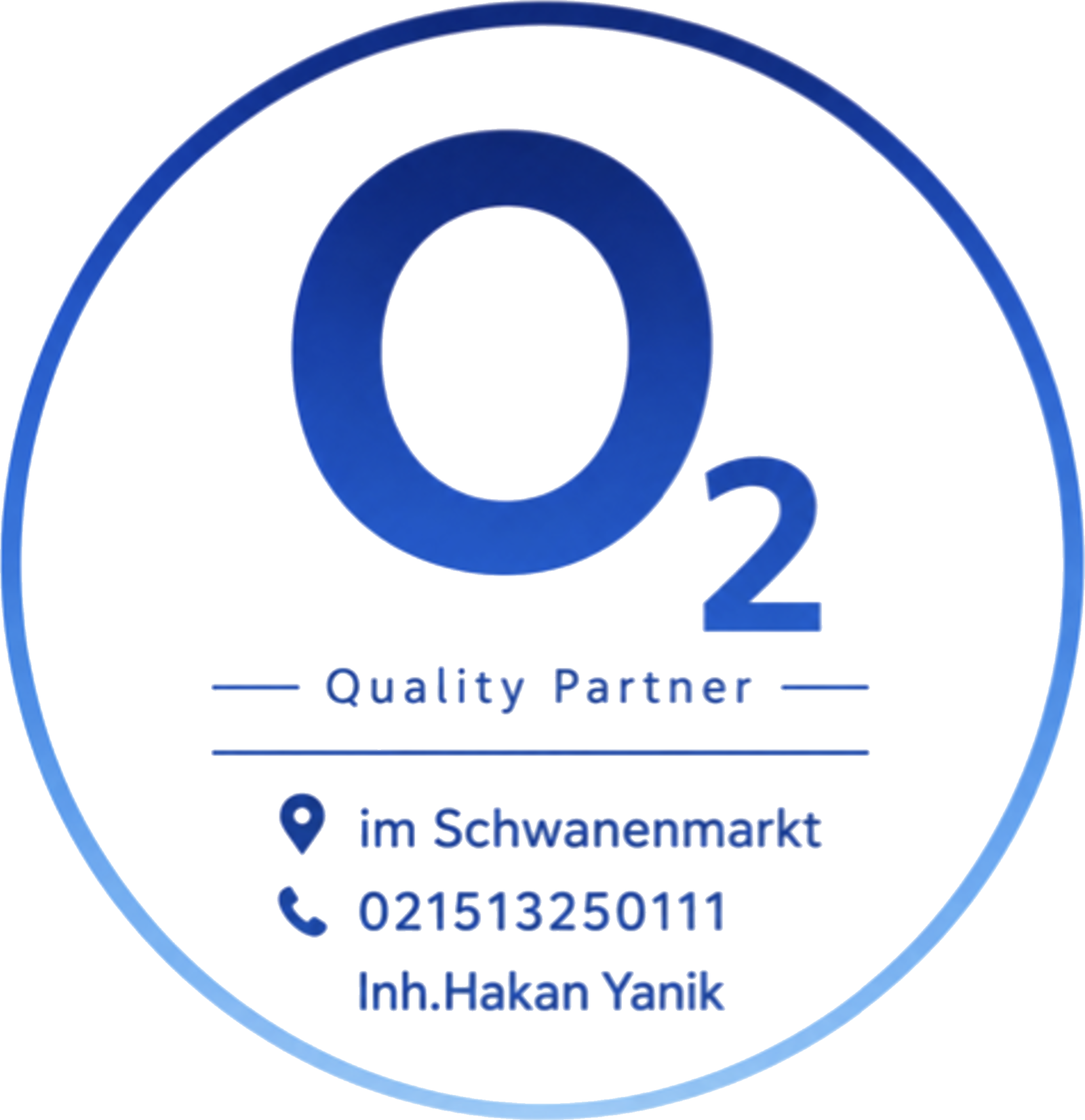 Logo vom o2 Shop im Schwanenmarkt