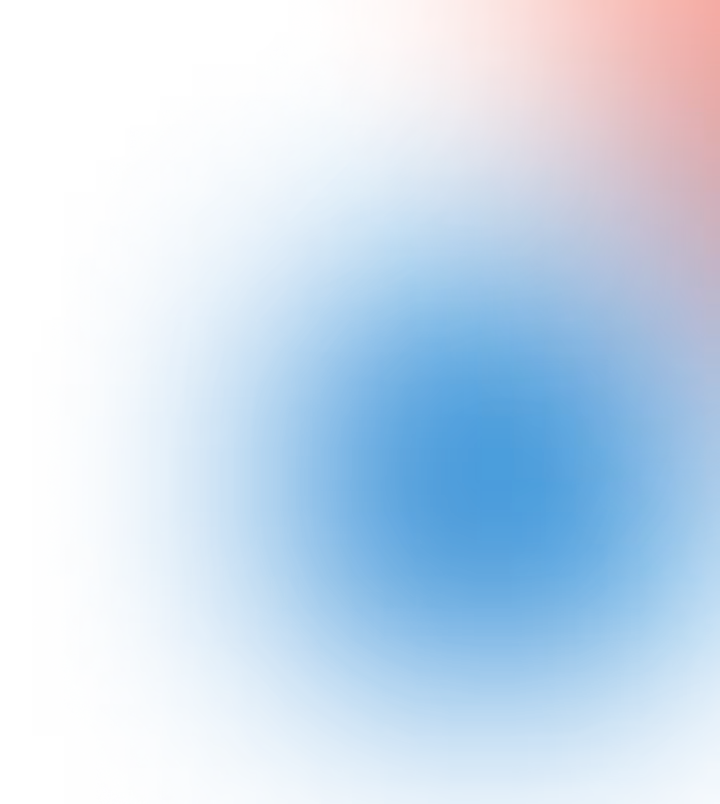Blurred teal surface with bright red area in the upper right corner creating a smooth gradient.