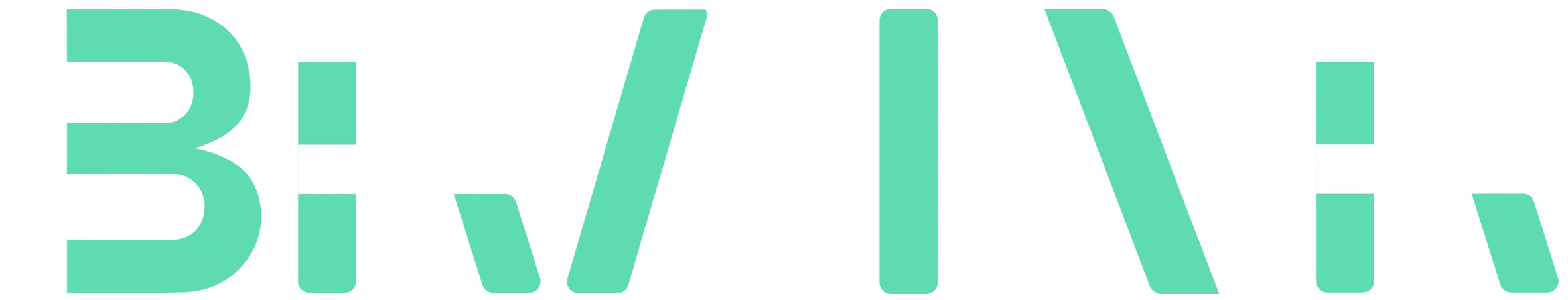 Brainr company logo with stylized letters in alternating white and green colors.