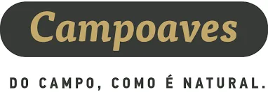 Campoaves logo with text 'Do campo, como é natural.' beneath it.