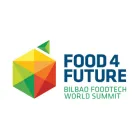 Food4Future BIOBIAD FoodTech World Summit logo with colorful geometric cube design.