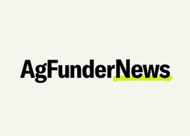 AgFunder News logo with 'News' underlined in bright green.