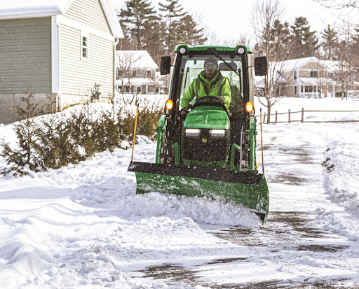 John Deere Compact Utility Tractor Snow Removal