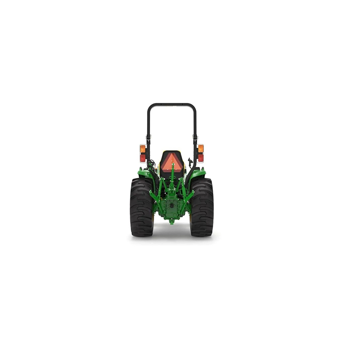 Studio image with a rear view of 3046R Compact Tractor