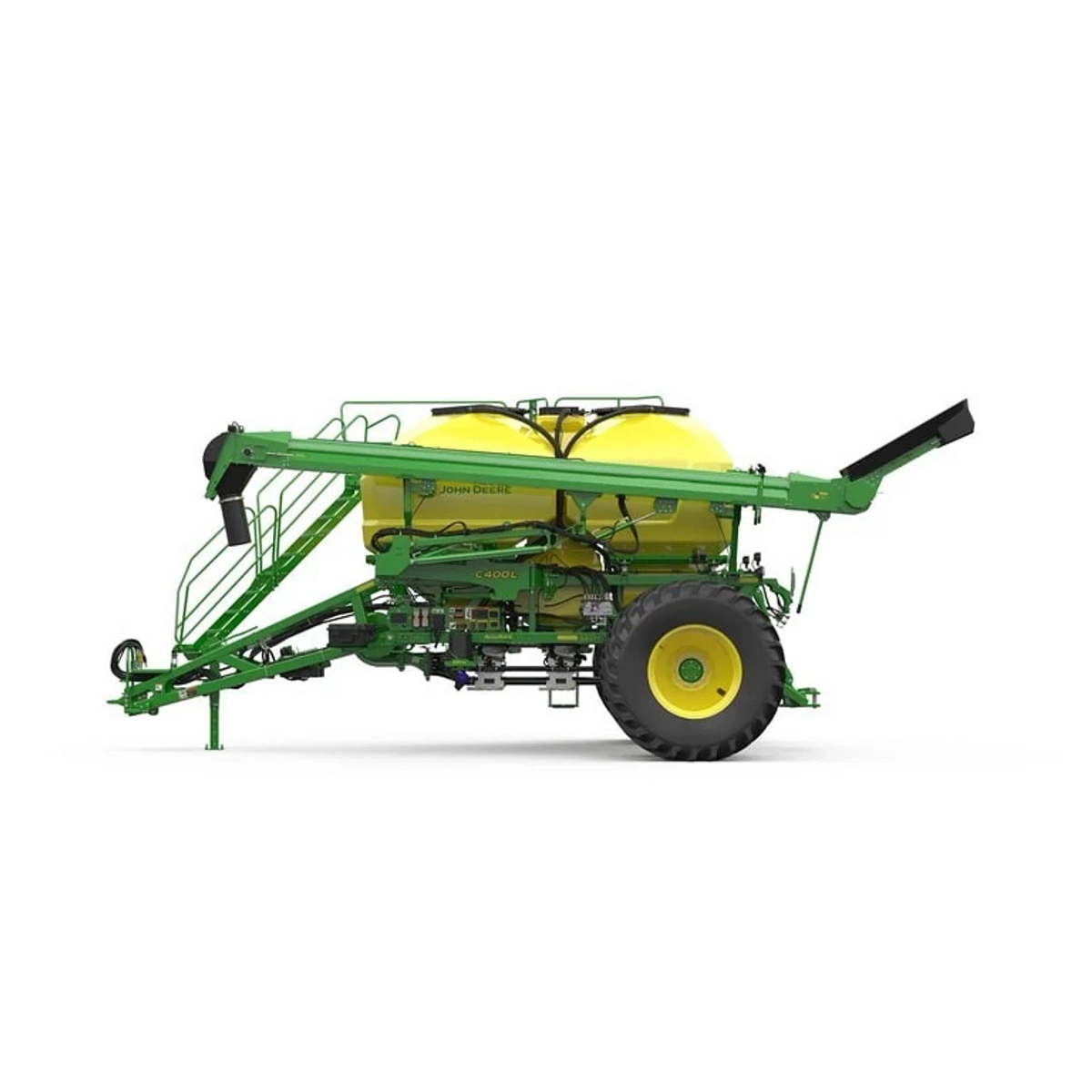 Side left studio view of a C400L Leading Air Cart