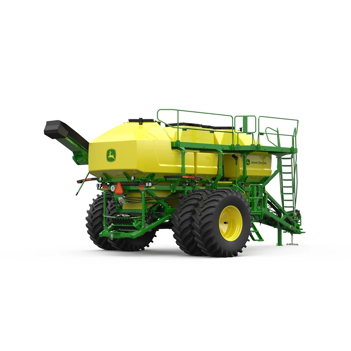 Studio image with a rear right view of C550L Leading Air Cart