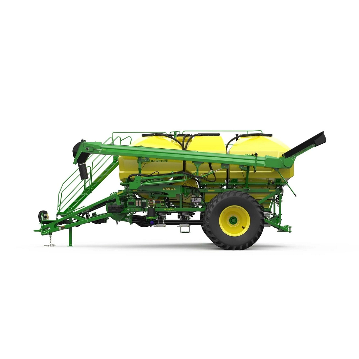 Studio image with a left view of C550L Leading Air Cart