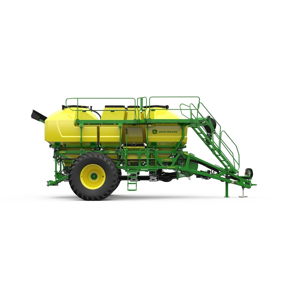 Studio image with a right view of Seeding Equipment C550L Leading Air Cart