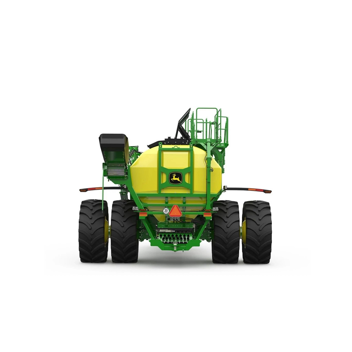 Studio image with a rear view of C650L Leading Air Cart
