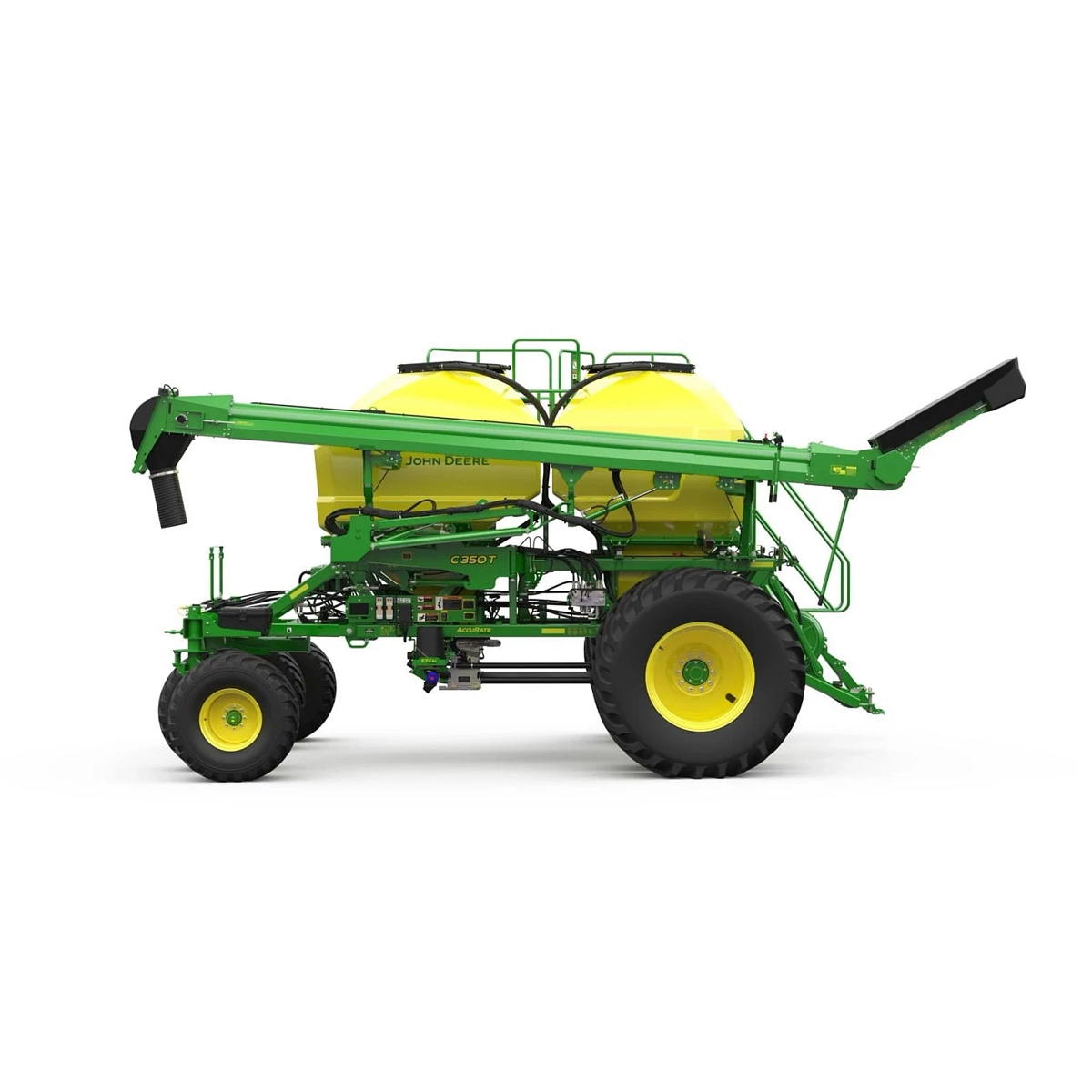 Studio image with a left view of Seeding Equipment C350T Trailing Air Cart