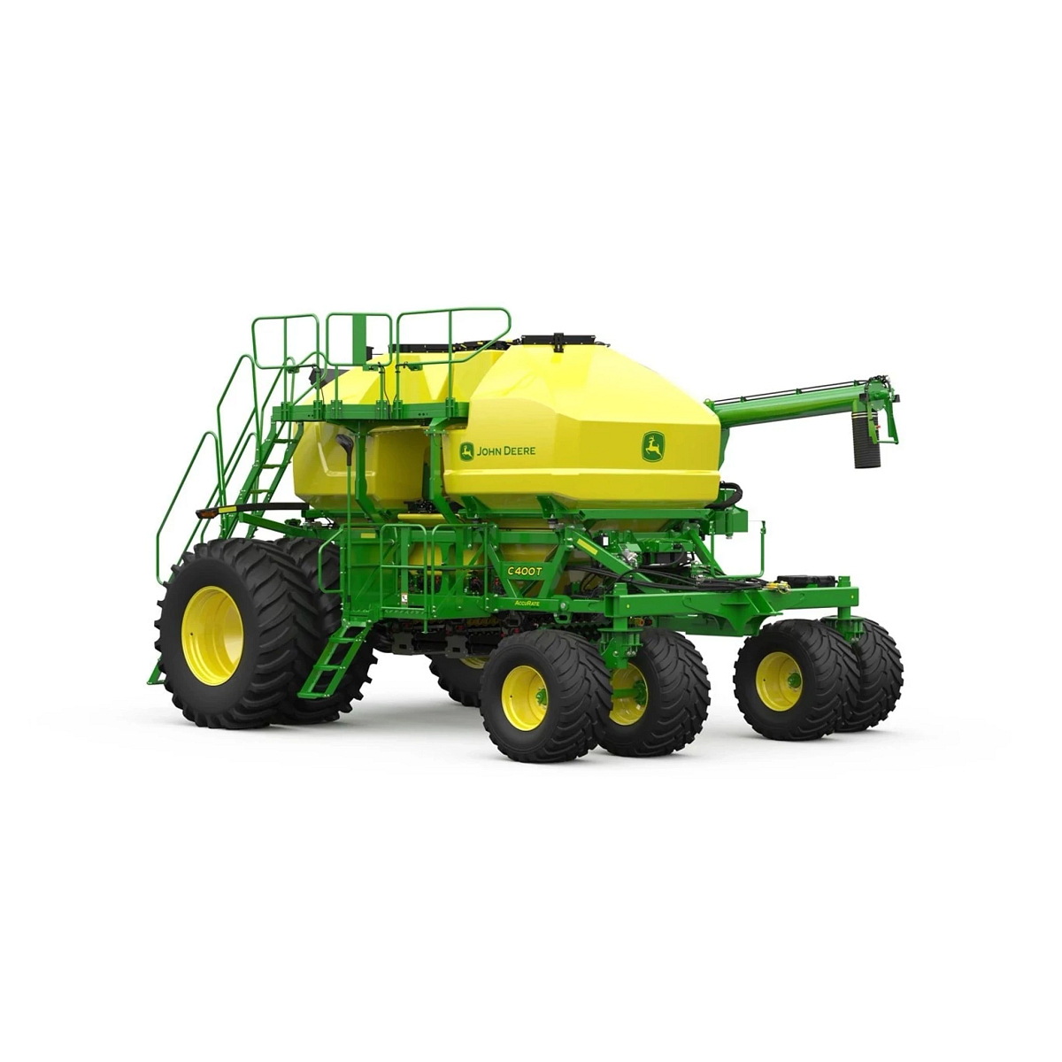 Studio image with a front view of Seeding Equipment C400T Trailing Air Cart