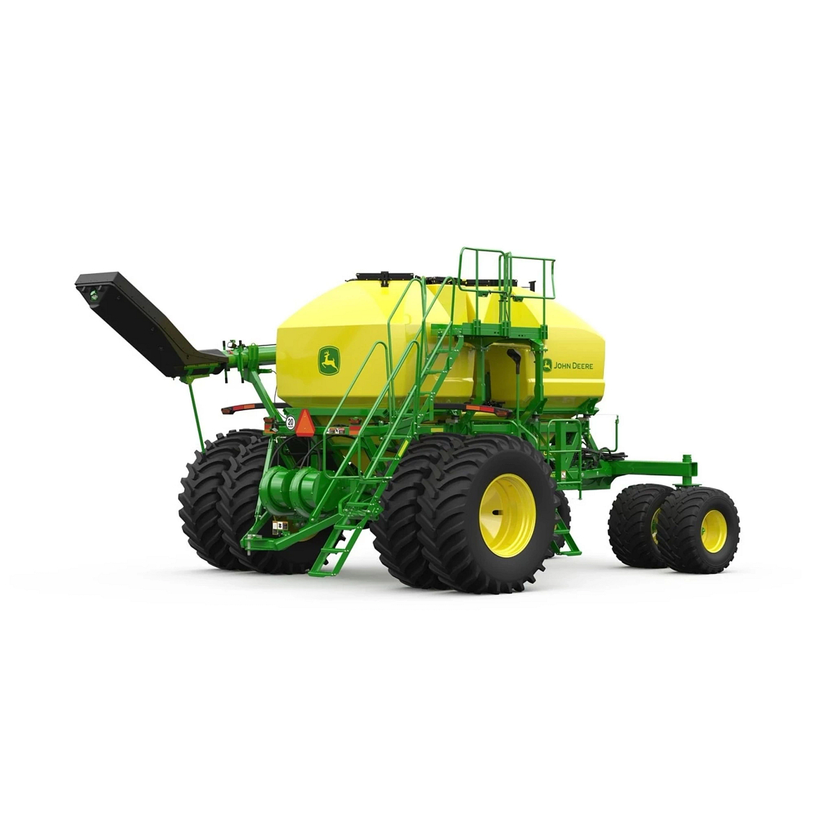 Studio image with a rear view of Seeding Equipment C400T Trailing Air Cart